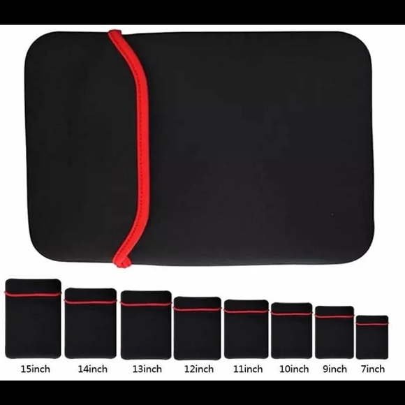 12 inch Laptop Pouch Protective Bag Neoprene Soft Sleeve Case GPS Tablet iPad - Picture 1 of 16